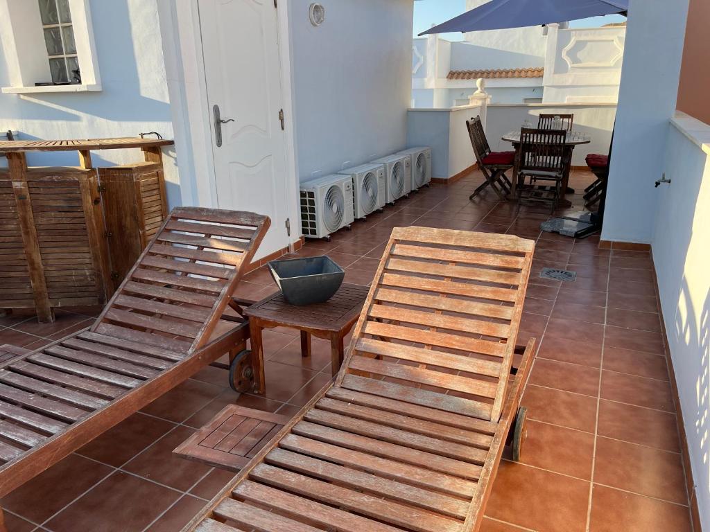 Cala Azul , piscina, 3 dormitorios ,Aire acondicionado con vistas al mar, wifi Playa, Geoda Pulpí